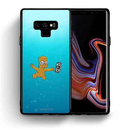 Θήκη Samsung Note 9 Chasing Money από τη Smartfits με σχέδιο στο πίσω μέρος και μαύρο περίβλημα | Samsung Note 9 Chasing Money case with colorful back and black bezels