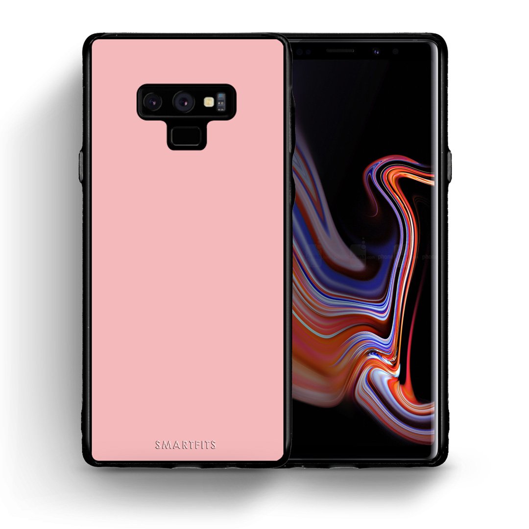 Θήκη Samsung Note 9 Nude Color από τη Smartfits με σχέδιο στο πίσω μέρος και μαύρο περίβλημα | Samsung Note 9 Nude Color case with colorful back and black bezels