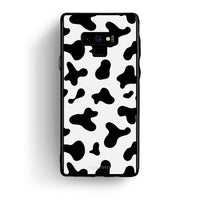 Thumbnail for samsung note 9 Cow Print θήκη από τη Smartfits με σχέδιο στο πίσω μέρος και μαύρο περίβλημα | Smartphone case with colorful back and black bezels by Smartfits