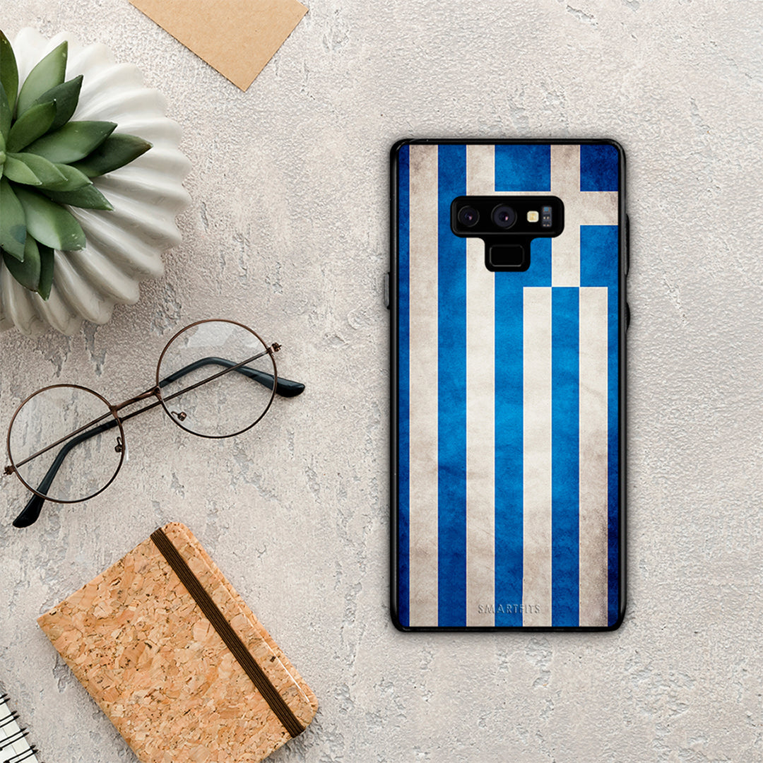 Flag Greek - Samsung Galaxy Note 9 θήκη