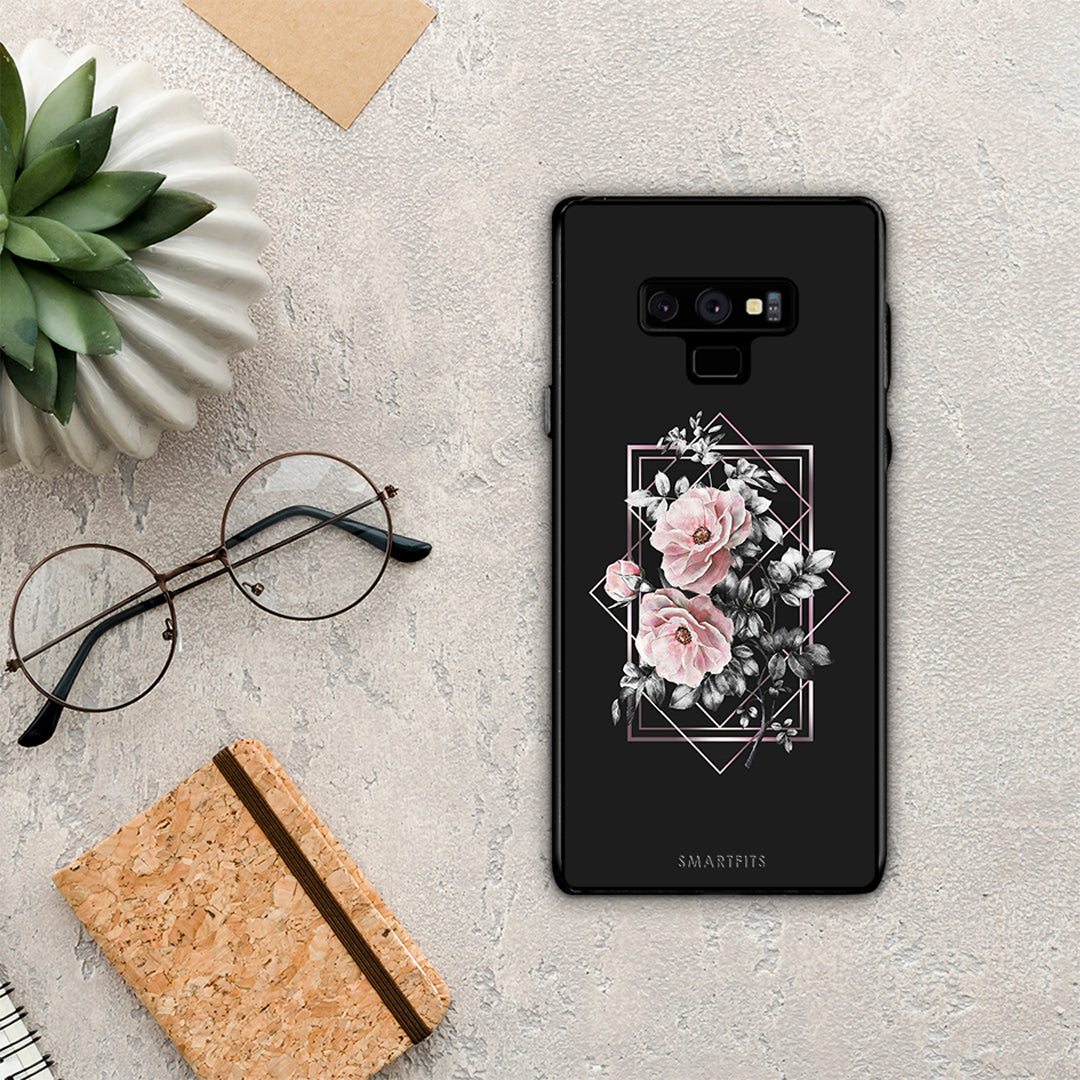 Flower Frame - Samsung Galaxy Note 9 θήκη