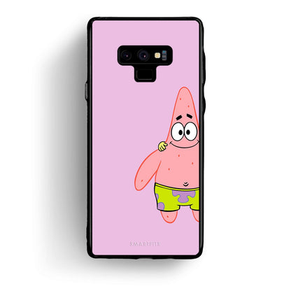samsung note 9  Friends Patrick θήκη από τη Smartfits με σχέδιο στο πίσω μέρος και μαύρο περίβλημα | Smartphone case with colorful back and black bezels by Smartfits