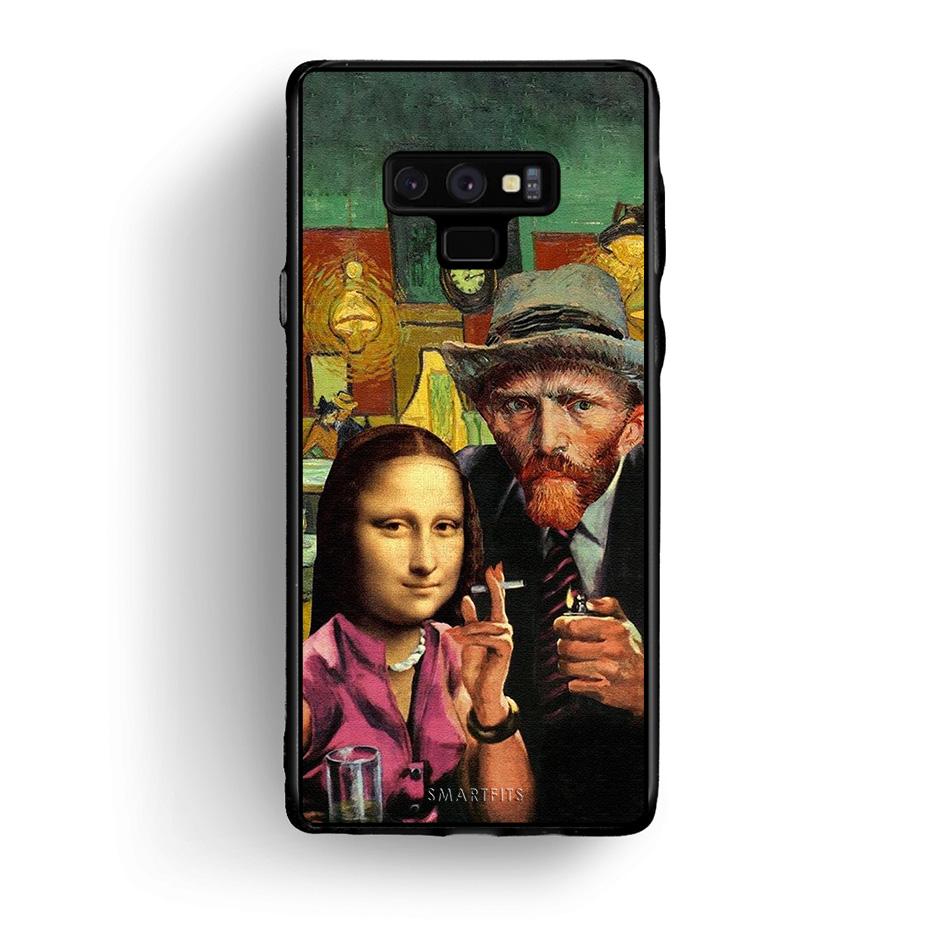 samsung note 9 Funny Art θήκη από τη Smartfits με σχέδιο στο πίσω μέρος και μαύρο περίβλημα | Smartphone case with colorful back and black bezels by Smartfits