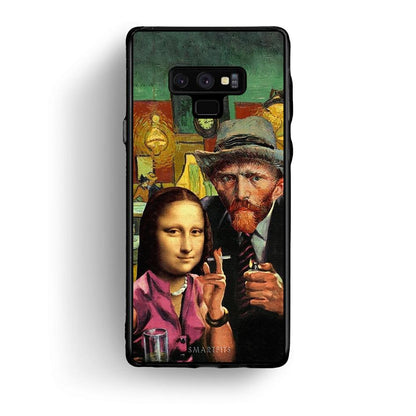 samsung note 9 Funny Art θήκη από τη Smartfits με σχέδιο στο πίσω μέρος και μαύρο περίβλημα | Smartphone case with colorful back and black bezels by Smartfits