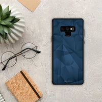 Thumbnail for Geometric Blue Abstract - Samsung Galaxy Note 9 θήκη
