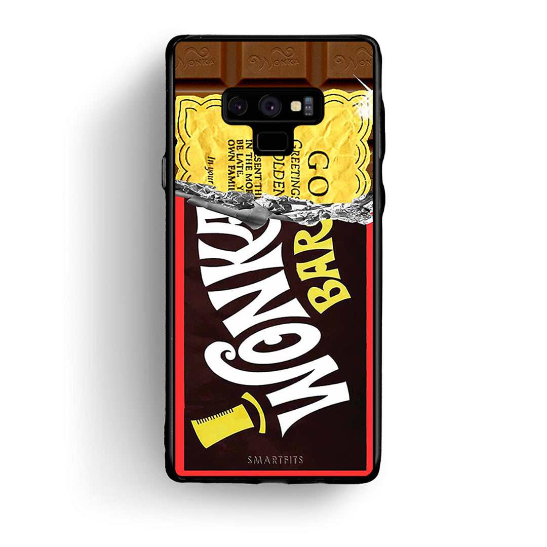 samsung note 9 Golden Ticket θήκη από τη Smartfits με σχέδιο στο πίσω μέρος και μαύρο περίβλημα | Smartphone case with colorful back and black bezels by Smartfits