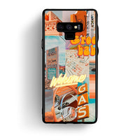 Thumbnail for samsung note 9 Groovy Babe Θήκη Αγίου Βαλεντίνου από τη Smartfits με σχέδιο στο πίσω μέρος και μαύρο περίβλημα | Smartphone case with colorful back and black bezels by Smartfits