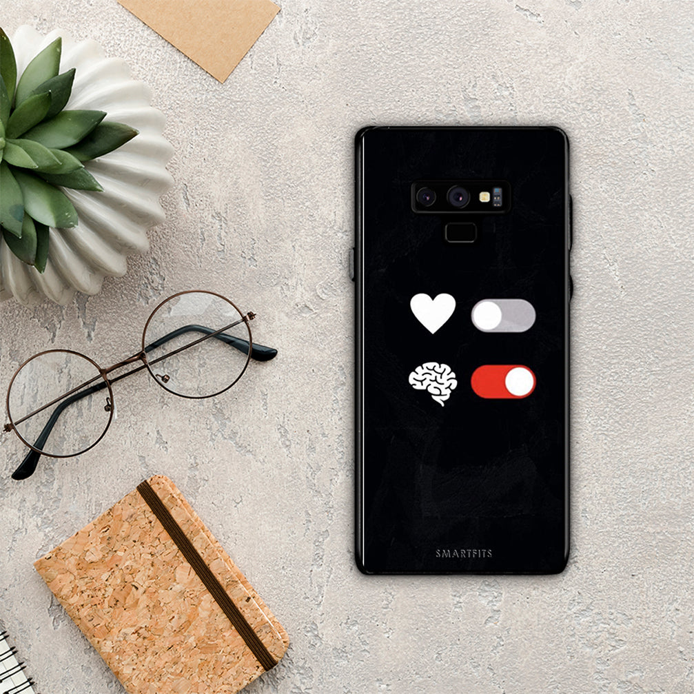 Heart Vs Brain - Samsung Galaxy Note 9 θήκη