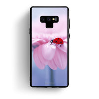 Thumbnail for samsung note 9 Ladybug Flower θήκη από τη Smartfits με σχέδιο στο πίσω μέρος και μαύρο περίβλημα | Smartphone case with colorful back and black bezels by Smartfits