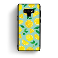 Thumbnail for samsung note 9 Lemons θήκη από τη Smartfits με σχέδιο στο πίσω μέρος και μαύρο περίβλημα | Smartphone case with colorful back and black bezels by Smartfits