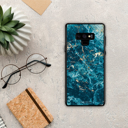 Marble Blue - Samsung Galaxy Note 9 θήκη