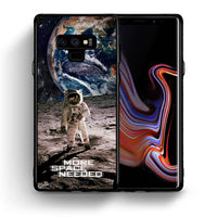 Thumbnail for Θήκη Samsung Note 9 More Space από τη Smartfits με σχέδιο στο πίσω μέρος και μαύρο περίβλημα | Samsung Note 9 More Space case with colorful back and black bezels