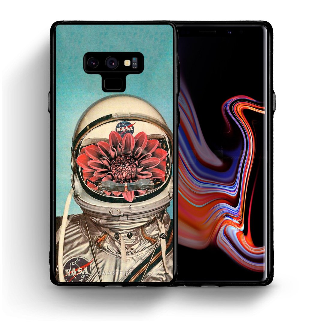 Θήκη Samsung Note 9 Nasa Bloom από τη Smartfits με σχέδιο στο πίσω μέρος και μαύρο περίβλημα | Samsung Note 9 Nasa Bloom case with colorful back and black bezels