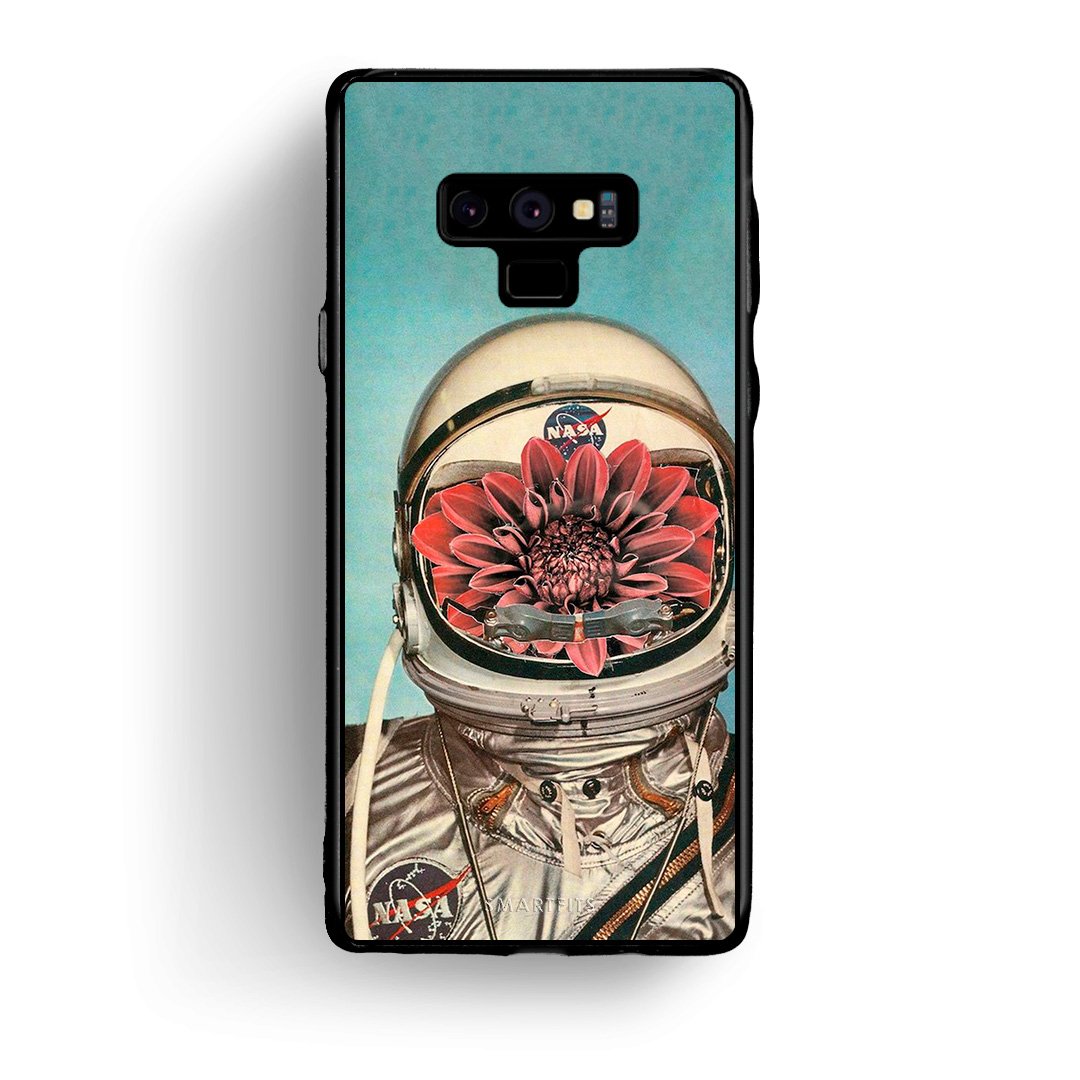 samsung note 9 Nasa Bloom θήκη από τη Smartfits με σχέδιο στο πίσω μέρος και μαύρο περίβλημα | Smartphone case with colorful back and black bezels by Smartfits