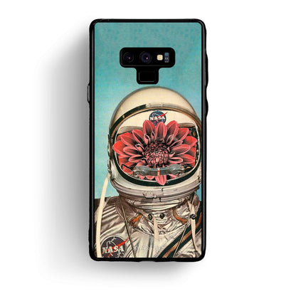 samsung note 9 Nasa Bloom θήκη από τη Smartfits με σχέδιο στο πίσω μέρος και μαύρο περίβλημα | Smartphone case with colorful back and black bezels by Smartfits