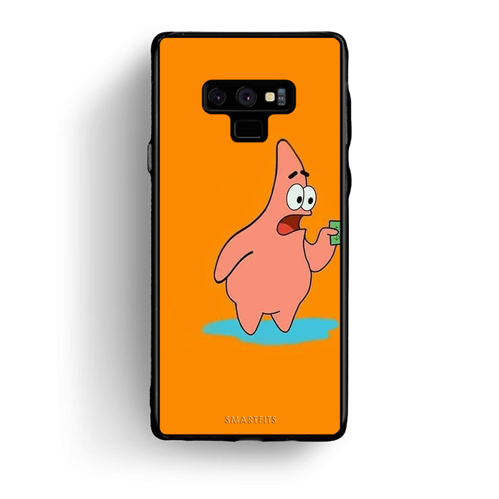 samsung note 9 No Money 1 Θήκη Αγίου Βαλεντίνου από τη Smartfits με σχέδιο στο πίσω μέρος και μαύρο περίβλημα | Smartphone case with colorful back and black bezels by Smartfits