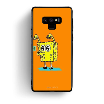 samsung note 9 No Money 2 Θήκη Αγίου Βαλεντίνου από τη Smartfits με σχέδιο στο πίσω μέρος και μαύρο περίβλημα | Smartphone case with colorful back and black bezels by Smartfits