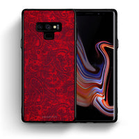 Thumbnail for Θήκη Samsung Note 9 Paisley Cashmere από τη Smartfits με σχέδιο στο πίσω μέρος και μαύρο περίβλημα | Samsung Note 9 Paisley Cashmere case with colorful back and black bezels