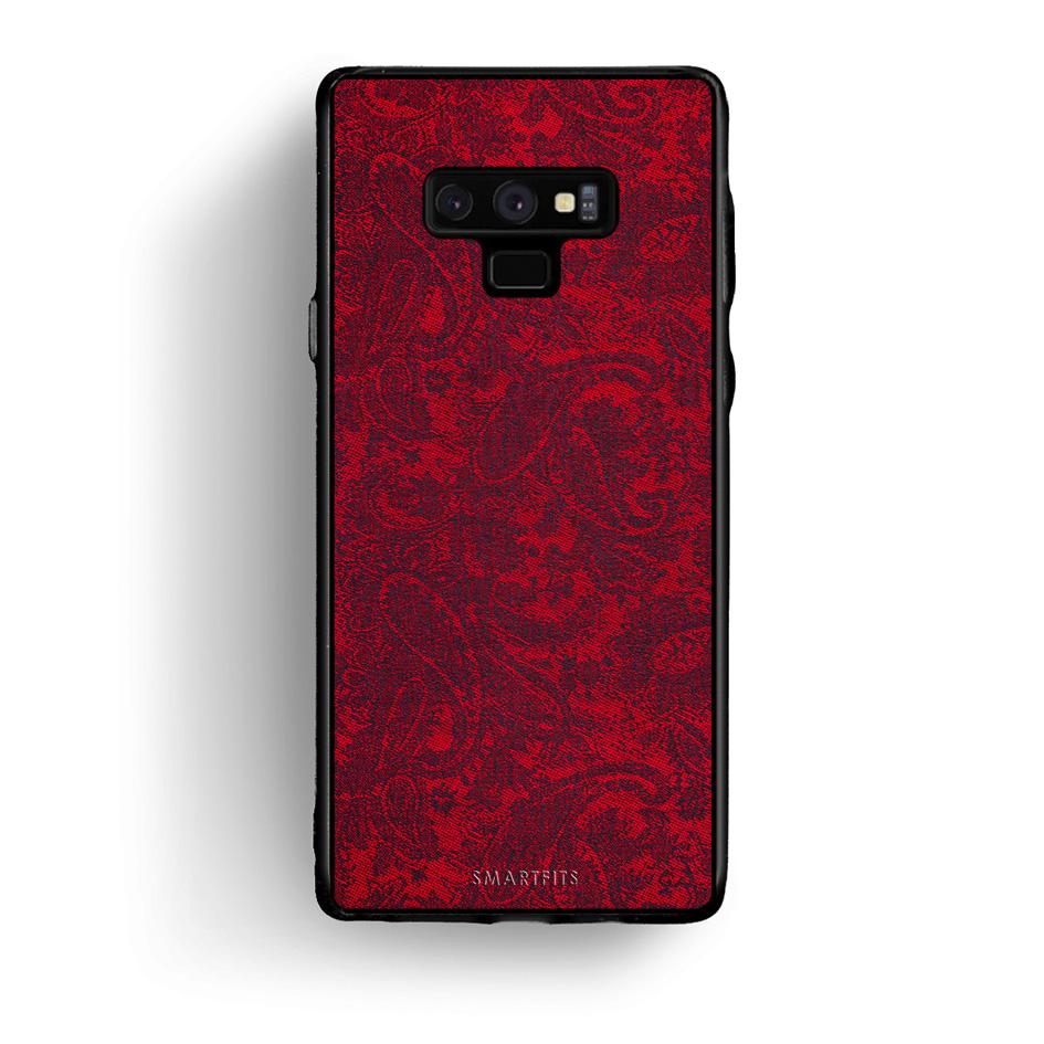 samsung note 9 Paisley Cashmere θήκη από τη Smartfits με σχέδιο στο πίσω μέρος και μαύρο περίβλημα | Smartphone case with colorful back and black bezels by Smartfits