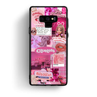 Thumbnail for samsung note 9 Pink Love Θήκη Αγίου Βαλεντίνου από τη Smartfits με σχέδιο στο πίσω μέρος και μαύρο περίβλημα | Smartphone case with colorful back and black bezels by Smartfits