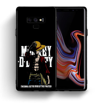 Θήκη Samsung Note 9 Pirate King από τη Smartfits με σχέδιο στο πίσω μέρος και μαύρο περίβλημα | Samsung Note 9 Pirate King case with colorful back and black bezels