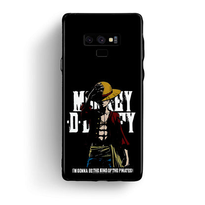 samsung note 9 Pirate King θήκη από τη Smartfits με σχέδιο στο πίσω μέρος και μαύρο περίβλημα | Smartphone case with colorful back and black bezels by Smartfits