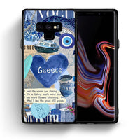 Thumbnail for Θήκη Samsung Note 9 Summer In Greece από τη Smartfits με σχέδιο στο πίσω μέρος και μαύρο περίβλημα | Samsung Note 9 Summer In Greece case with colorful back and black bezels