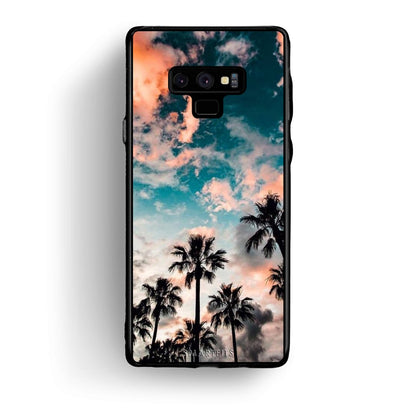 99 - samsung galaxy note 9 Summer Sky case, cover, bumper