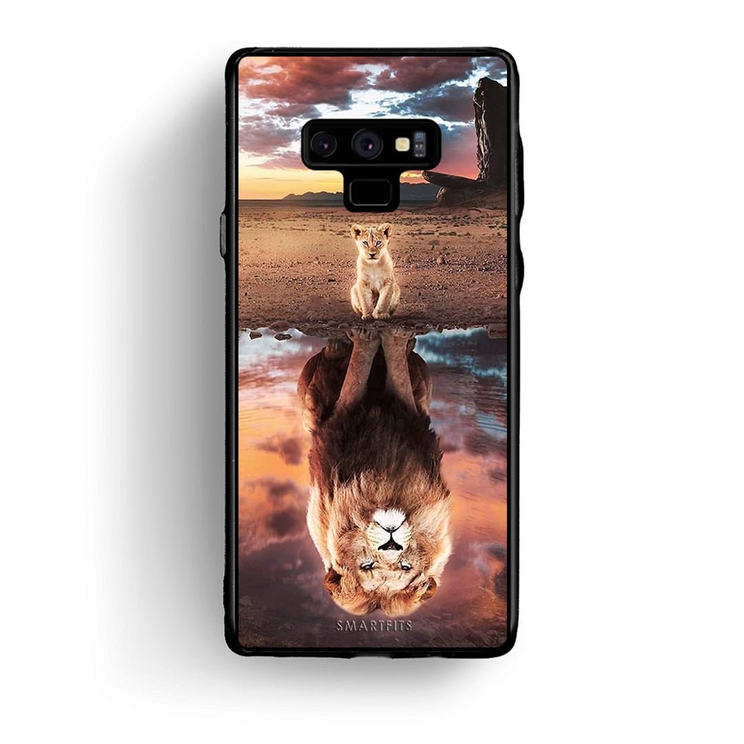 samsung note 9 Sunset Dreams Θήκη Αγίου Βαλεντίνου από τη Smartfits με σχέδιο στο πίσω μέρος και μαύρο περίβλημα | Smartphone case with colorful back and black bezels by Smartfits