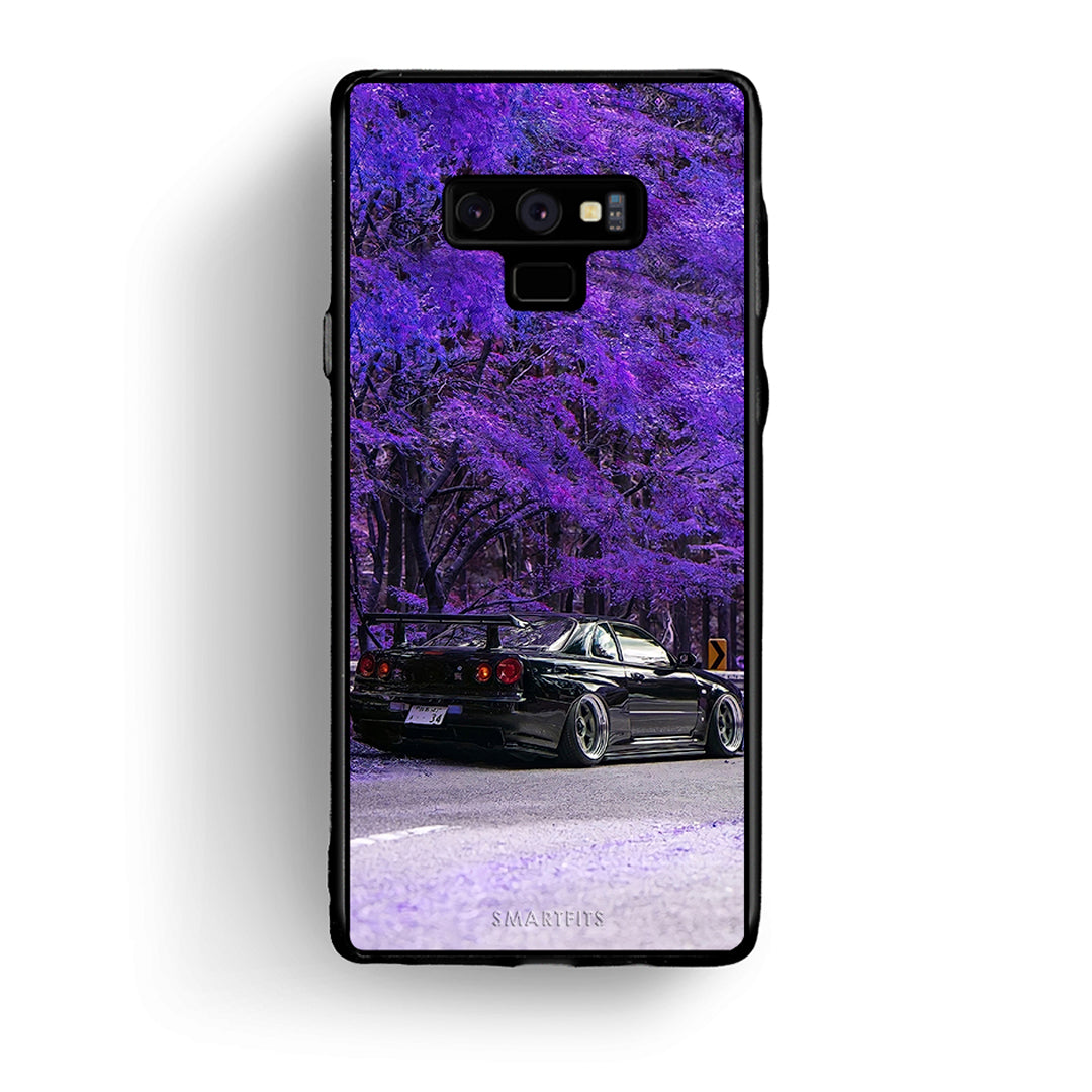 samsung note 9 Super Car Θήκη Αγίου Βαλεντίνου από τη Smartfits με σχέδιο στο πίσω μέρος και μαύρο περίβλημα | Smartphone case with colorful back and black bezels by Smartfits