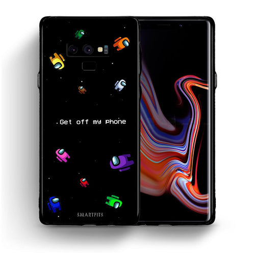 Θήκη Samsung Note 9 AFK Text από τη Smartfits με σχέδιο στο πίσω μέρος και μαύρο περίβλημα | Samsung Note 9 AFK Text case with colorful back and black bezels