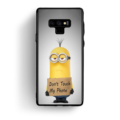 4 - samsung note 9 Minion Text case, cover, bumper