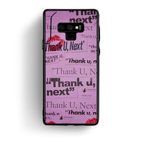 Thumbnail for samsung note 9 Thank You Next Θήκη Αγίου Βαλεντίνου από τη Smartfits με σχέδιο στο πίσω μέρος και μαύρο περίβλημα | Smartphone case with colorful back and black bezels by Smartfits