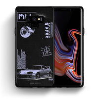 Thumbnail for Θήκη Αγίου Βαλεντίνου Samsung Note 9 Tokyo Drift από τη Smartfits με σχέδιο στο πίσω μέρος και μαύρο περίβλημα | Samsung Note 9 Tokyo Drift case with colorful back and black bezels