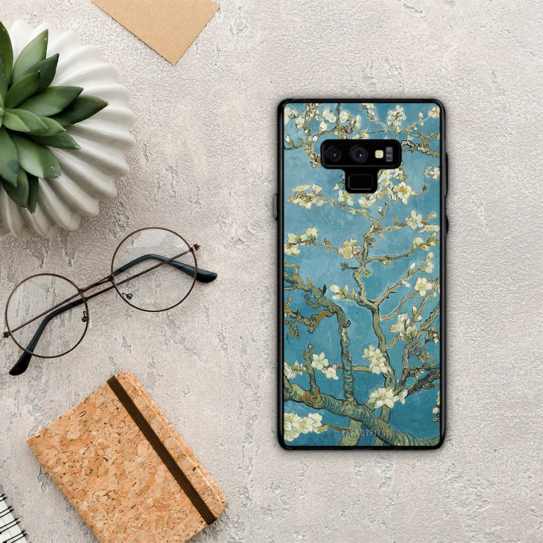 White Blossoms - Samsung Galaxy Note 9 θήκη