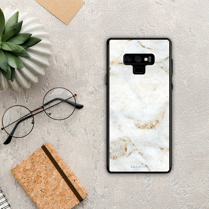 White Gold Marble - Samsung Galaxy Note 9 θήκη
