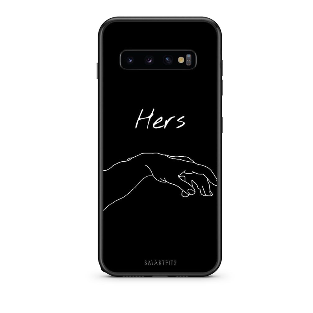 samsung s10 plus Aeshetic Love 1 Θήκη Αγίου Βαλεντίνου από τη Smartfits με σχέδιο στο πίσω μέρος και μαύρο περίβλημα | Smartphone case with colorful back and black bezels by Smartfits
