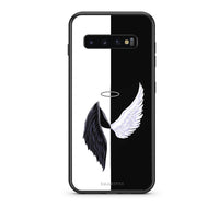 Thumbnail for samsung s10 Angels Demons θήκη από τη Smartfits με σχέδιο στο πίσω μέρος και μαύρο περίβλημα | Smartphone case with colorful back and black bezels by Smartfits