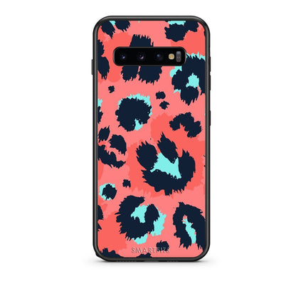 22 - samsung galaxy s10  Pink Leopard Animal case, cover, bumper