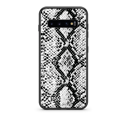 24 - samsung galaxy s10 plus White Snake Animal case, cover, bumper