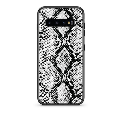 24 - samsung galaxy s10  White Snake Animal case, cover, bumper