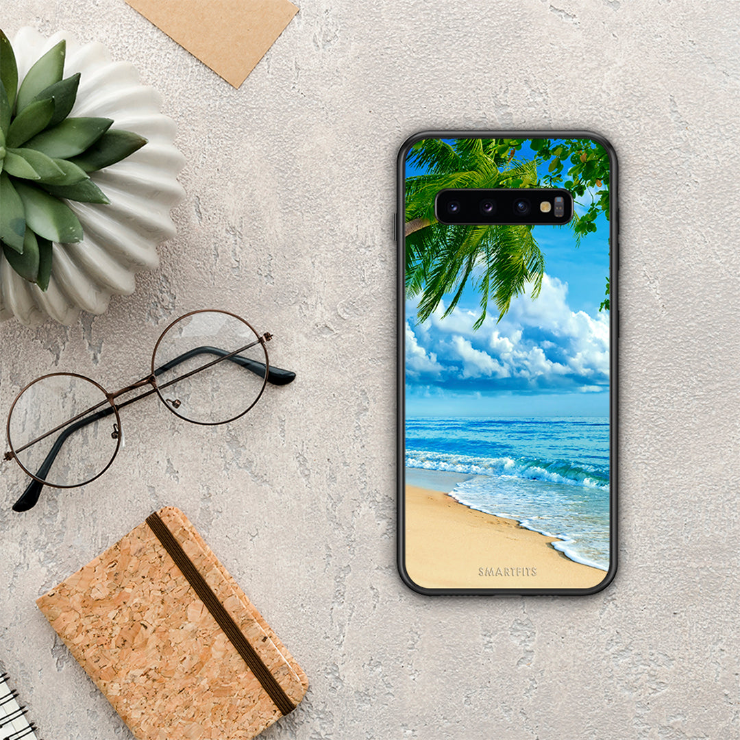 Beautiful Beach - Samsung Galaxy S10 θήκη