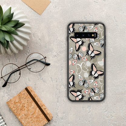 Boho Butterflies - Samsung Galaxy S10+ θήκη