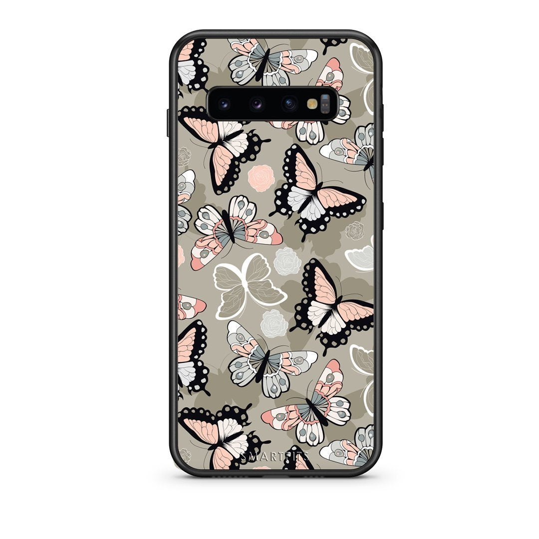 135 - samsung galaxy s10 plus Butterflies Boho case, cover, bumper