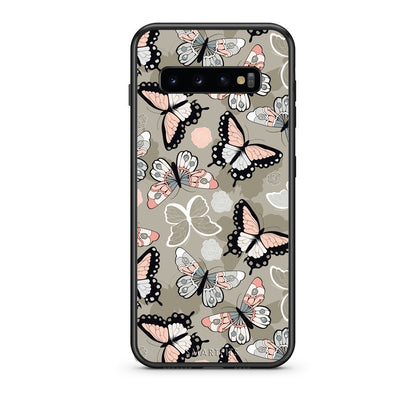 135 - samsung galaxy s10  Butterflies Boho case, cover, bumper