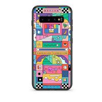 Thumbnail for samsung s10 plus Bubbles Soap θήκη από τη Smartfits με σχέδιο στο πίσω μέρος και μαύρο περίβλημα | Smartphone case with colorful back and black bezels by Smartfits