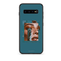 Thumbnail for samsung s10 plus Cry An Ocean θήκη από τη Smartfits με σχέδιο στο πίσω μέρος και μαύρο περίβλημα | Smartphone case with colorful back and black bezels by Smartfits