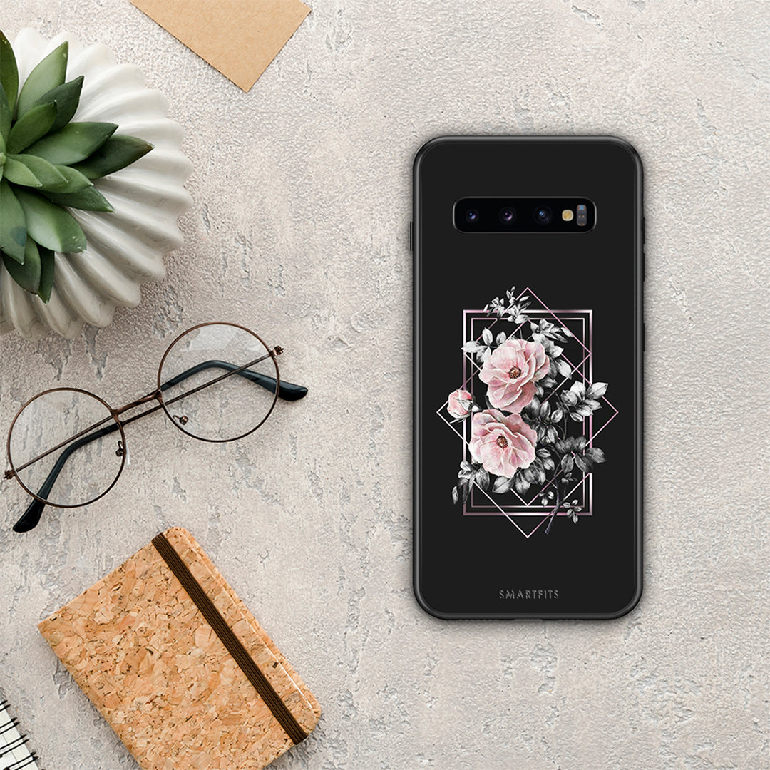 Flower Frame - Samsung Galaxy S10+ θήκη
