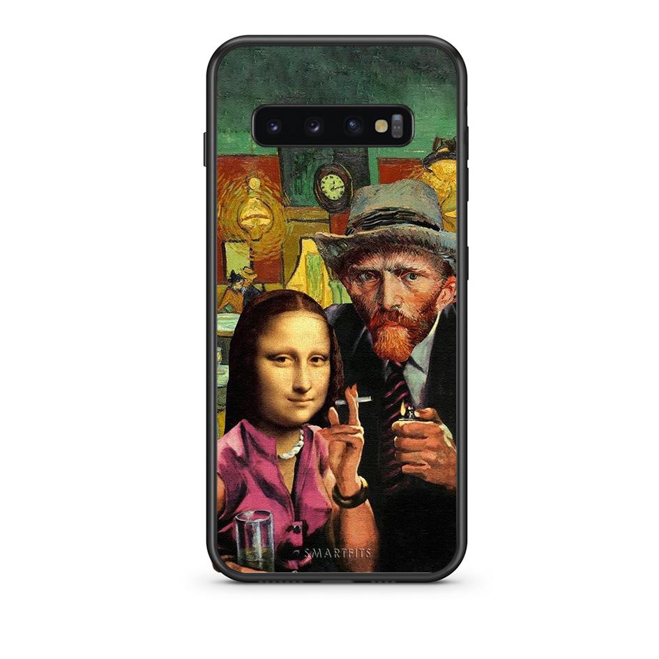 samsung s10 Funny Art θήκη από τη Smartfits με σχέδιο στο πίσω μέρος και μαύρο περίβλημα | Smartphone case with colorful back and black bezels by Smartfits