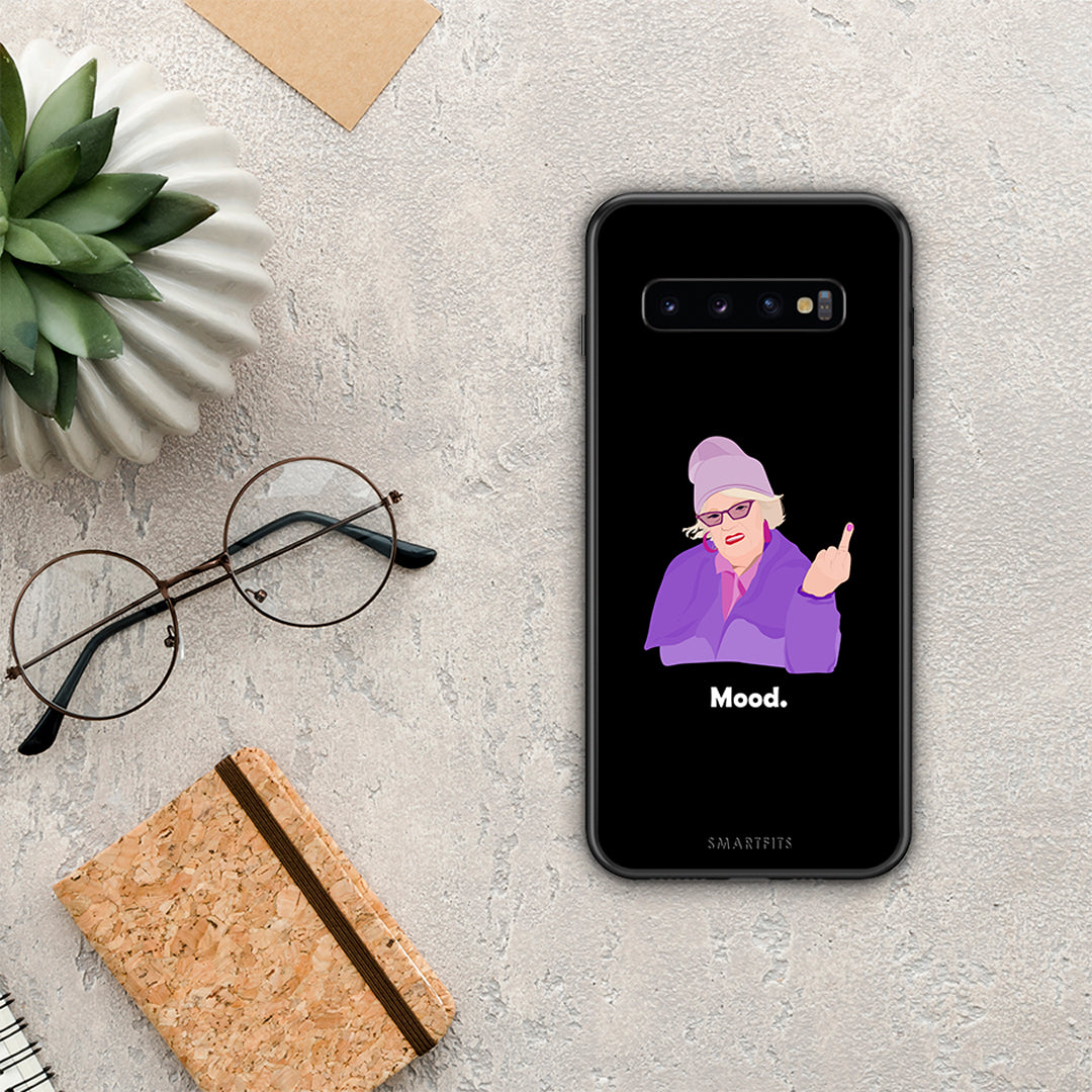 Grandma Mood Black - Samsung Galaxy S10 θήκη